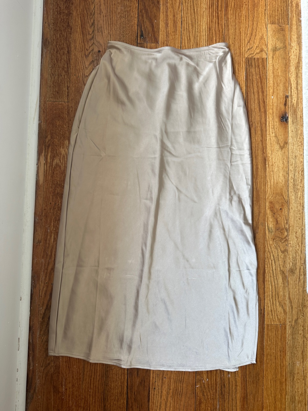 Old Navy Light Beige Midi Skirt